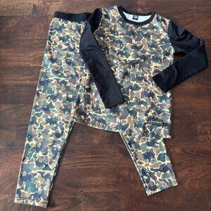 Kids Unisex Blackstrap Winter Base Layer Thermal Set